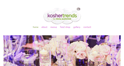 Desktop Screenshot of koshertrends.com
